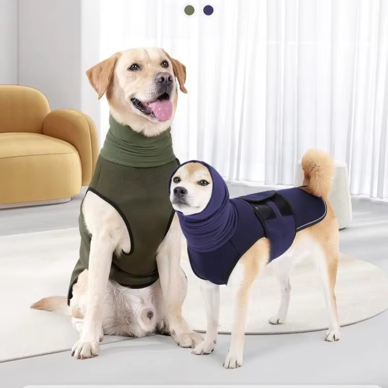 Dog Anxiety Vest - 犬用ポリエステル不安軽減プレッシャーセラピー calming ベスト防水ペット服ジャケット猫用