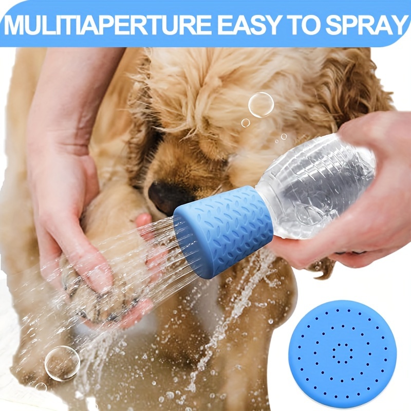 Pet Supplies App - 革新的なシリコン製ペットシャワーヘッド、携帯用ペット入浴多機能犬用ウォッシュスプレーノズル、ペットグルーミング＆クリーニング用品