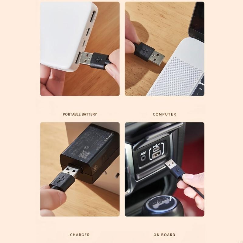 Reptile Heating Mat - 温度調整可能な植物加熱マット USB ポート付き 折りたたみ式 防水 苗の発芽と爬虫類タンク用