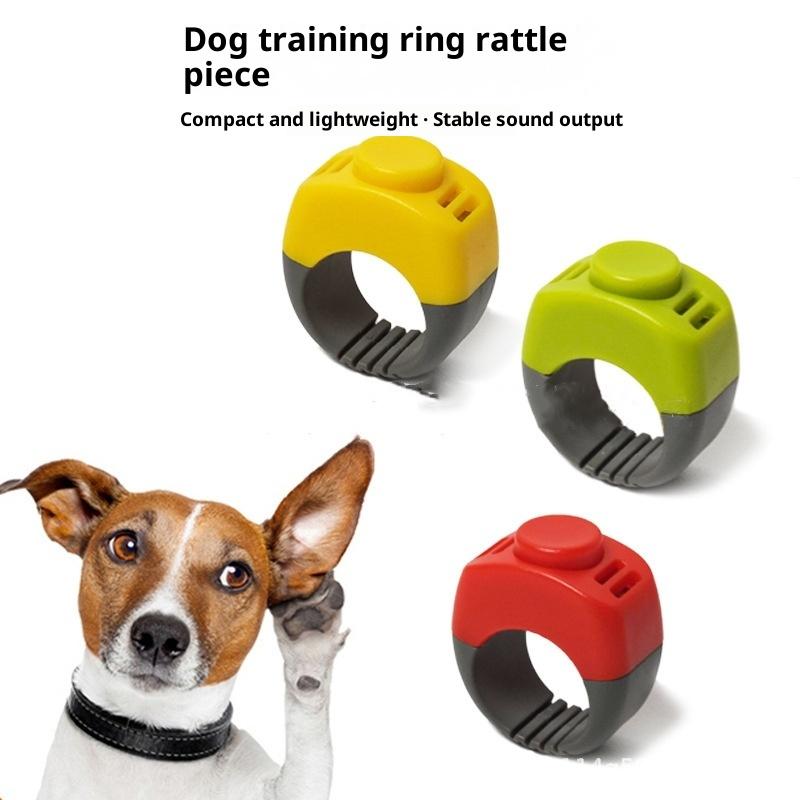 Training Clicker Dog - 新しいリングクリッカーペットミニフィンガークリッカートレーニング機器服従訓練用ガラガラトレーナークリッカートレーニングガラガラペット用品