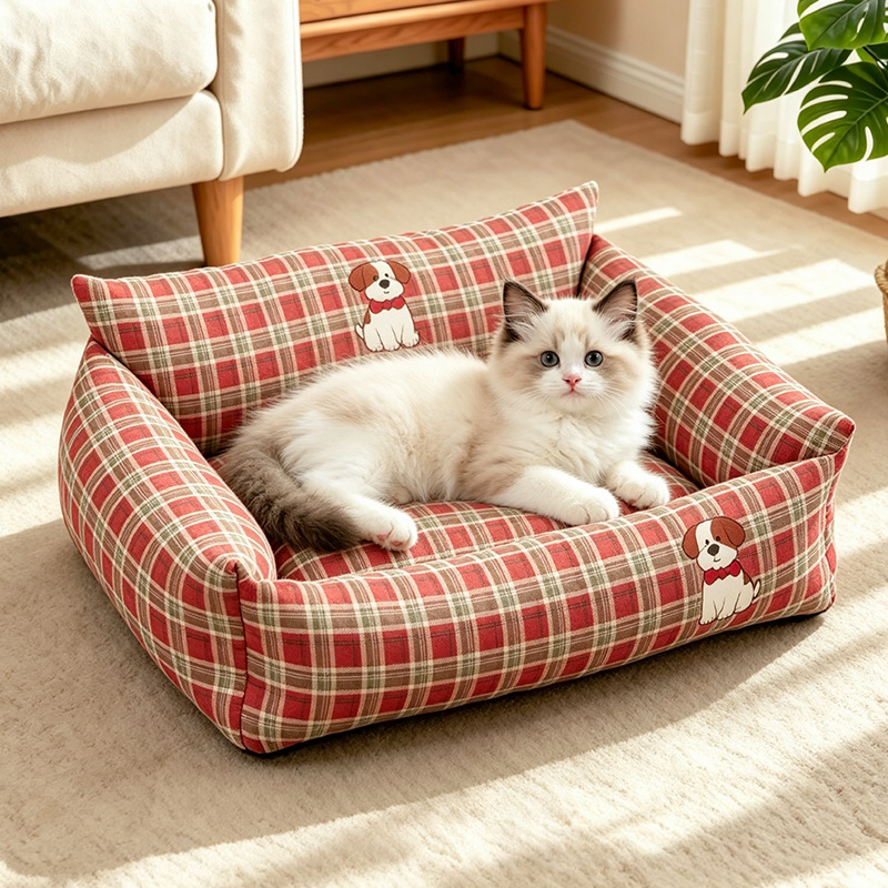 Pet Supplies Application - オールシーズン対応の犬猫用ベッド、犬用ソファベッド、小型犬用ペット寝具、ビションフリーゼ犬の必需品