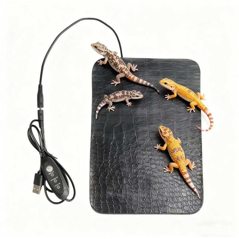 Reptile Heating Mat - 爬虫類ヒートマット防水カメトカゲ温度調整ヒートマットアンチスクラッチ爬虫類ヒートパッド爬虫類用品