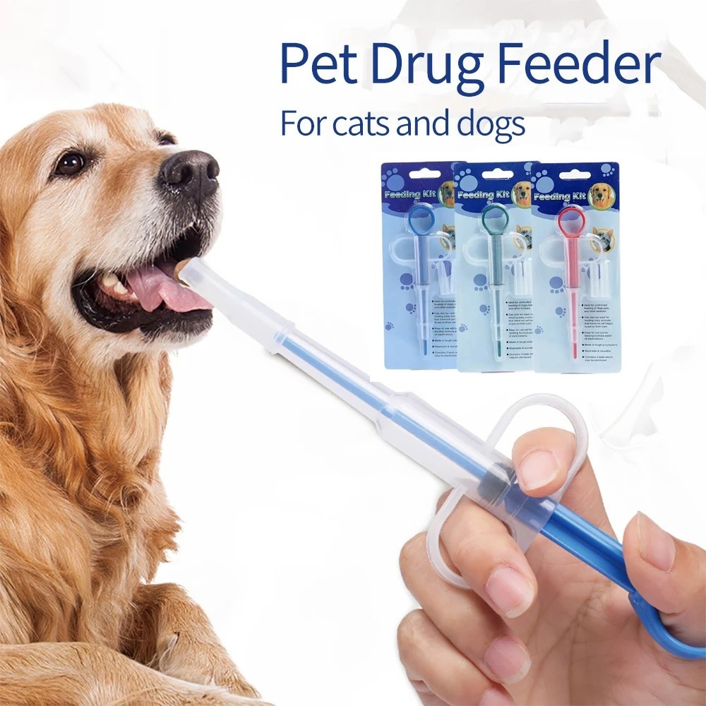Pet Supplies Application - ペット用薬剤アプリケーター 猫 犬 注射器 薬入れ 虫除け用品