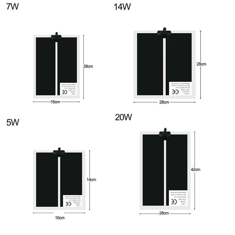 Reptile Heating Mat - 5 ワット/14 ワット/20 ワットペット加熱パッド爬虫類電気毛布暖かい調節可能な温度コントローラインキュベーター​​マットツール EU/米国プラグ