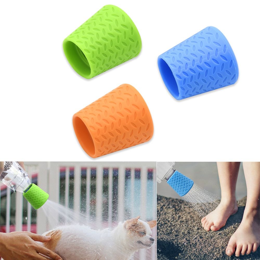 Pet Supplies App - シリコーンペットシャワーヘッドケトルシャワーヘッドユニバーサルウォーターボトルシャワーキャップシャワークリーニング用品犬用シャワースプレー