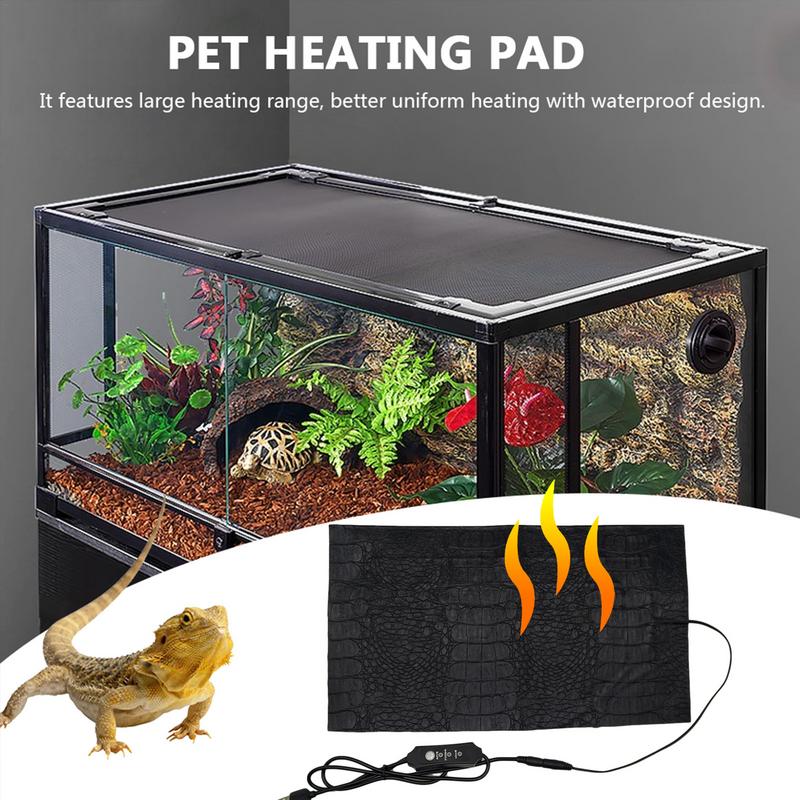 ペット用ポータブル暖房パッド,電気毛布ヒーター,調整可能,ポ - Reptile Heating Mat のレビューと価格
