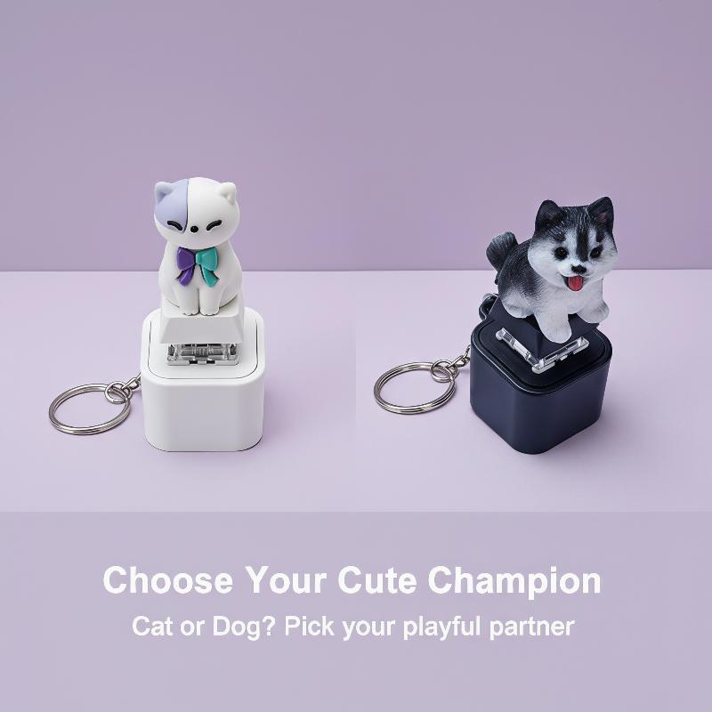 ストレス解消ペットトレーニングクリッカー、充電式キーホルダー - Training Clicker Dog のレビューと価格
