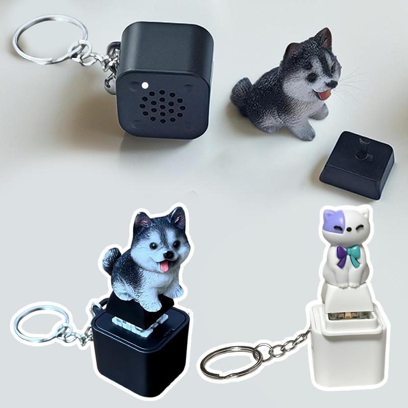 ストレス解消ペットトレーニングクリッカー、充電式キーホルダー - Training Clicker Dog のレビューと価格