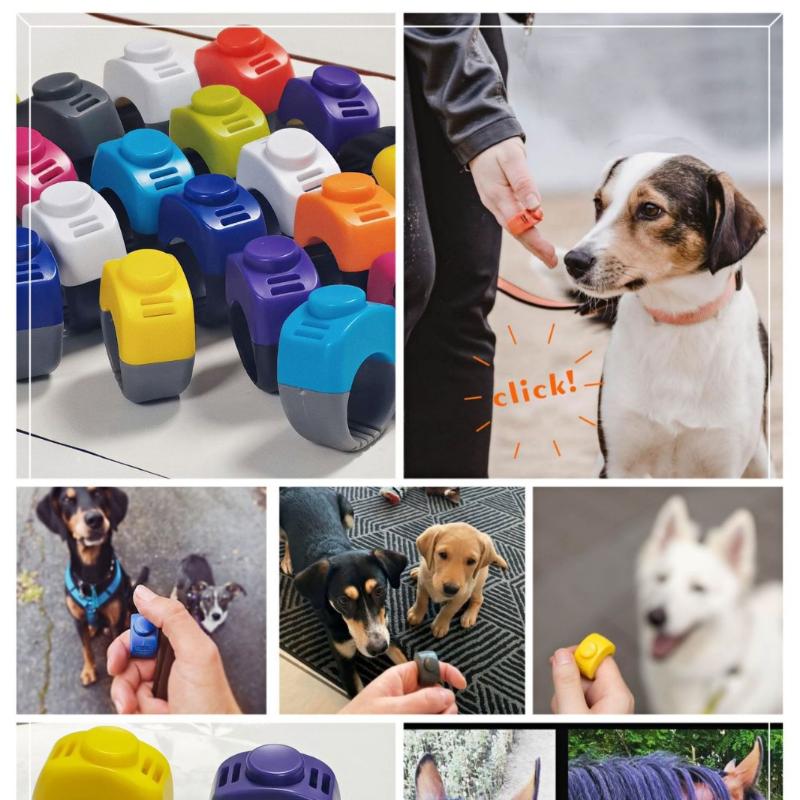 【F】新しいリングクリッカーペットミニフィンガークリッカー訓 - Training Clicker Dog のレビューと価格