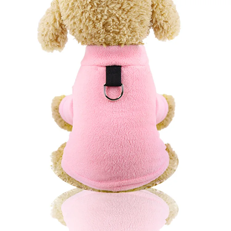 冬の犬のベストソフトフリース服小型犬用ソリッドカラー犬 Tシ - Pet Supplies York のレビューと価格