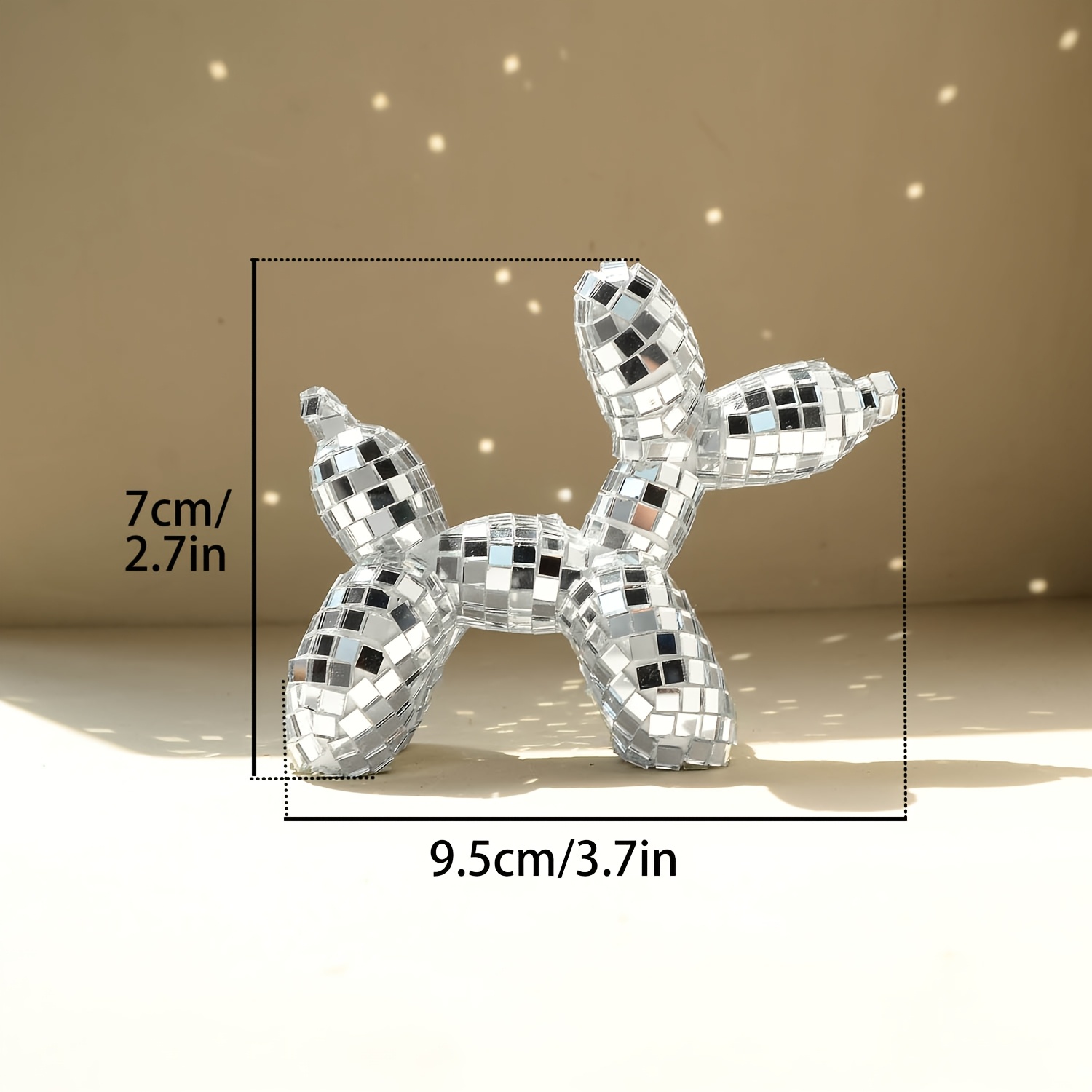 1pc ディスコミラーバルーン子犬かわいい犬の部屋の装飾品パ - Pet Supplies Warehouse のレビューと価格