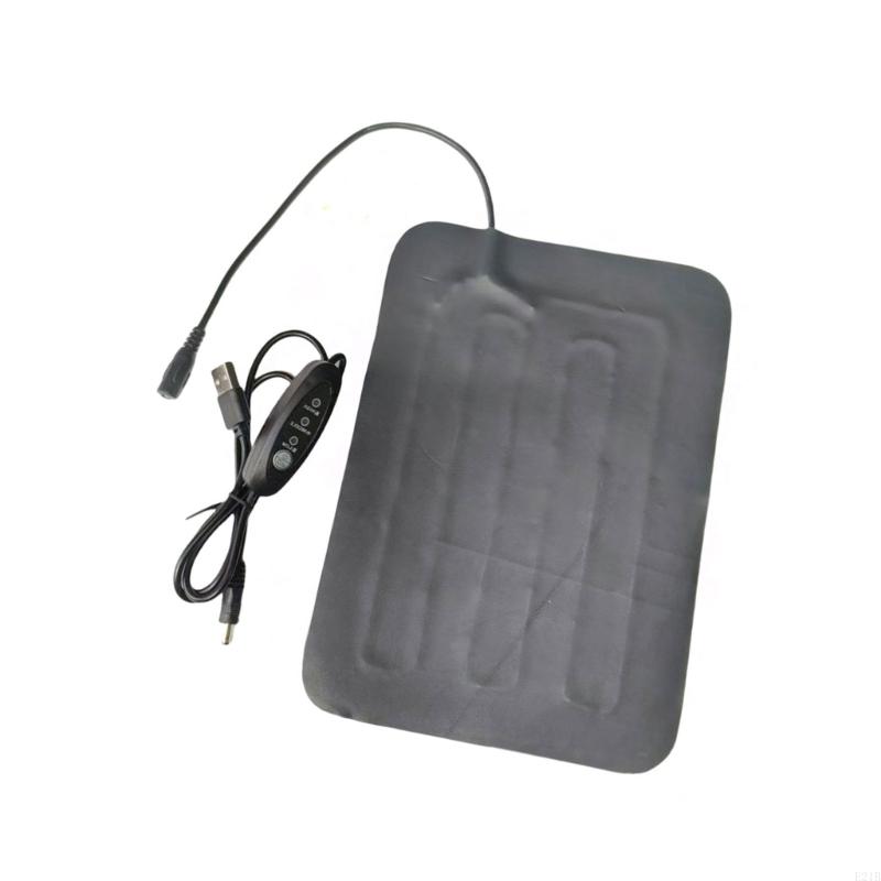 温度調整可能な植物加熱マット USB ポート付き 折りたたみ - Reptile Heating Mat のレビューと価格