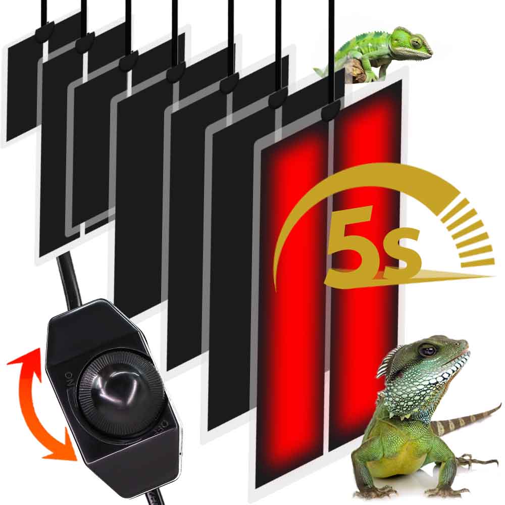 温度調節可能な防水カバー,加熱マット,種子,苗,植物,屋内, - Reptile Heating Mat のレビューと価格