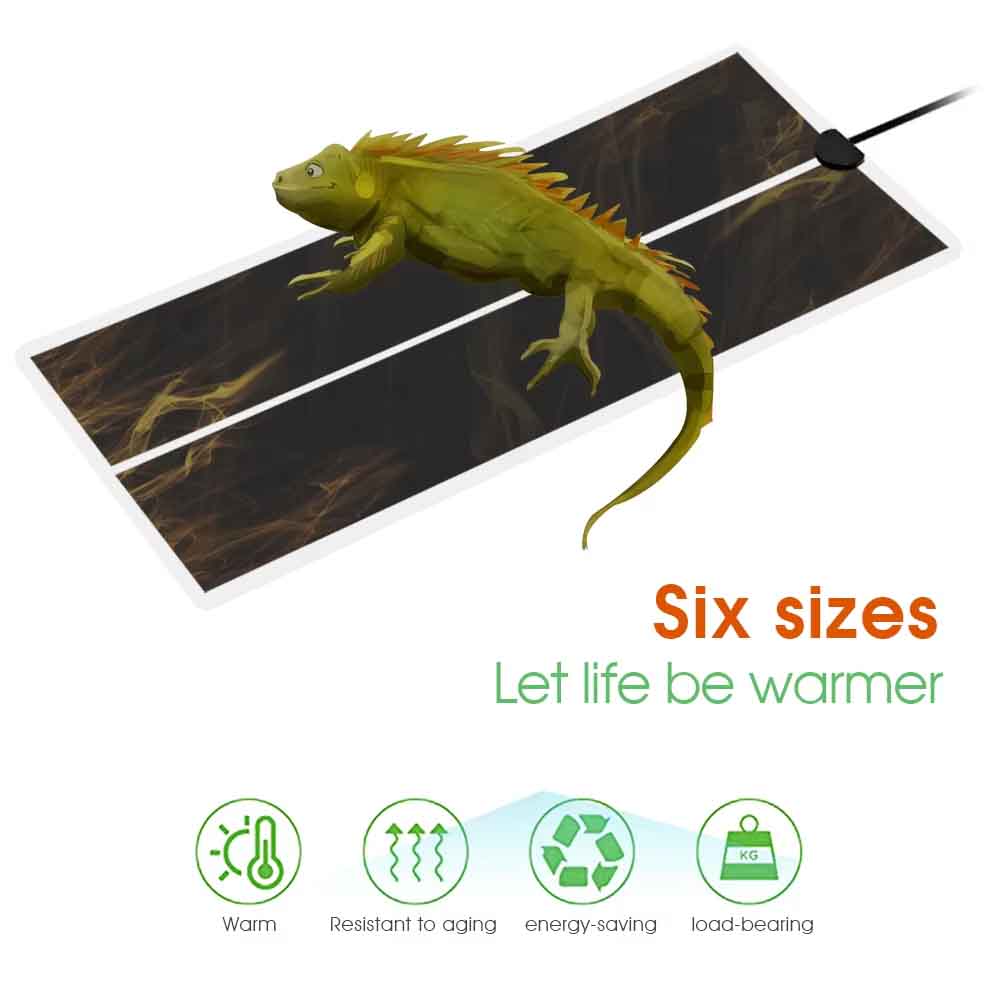 温度調節可能な防水カバー,加熱マット,種子,苗,植物,屋内, - Reptile Heating Mat のレビューと価格