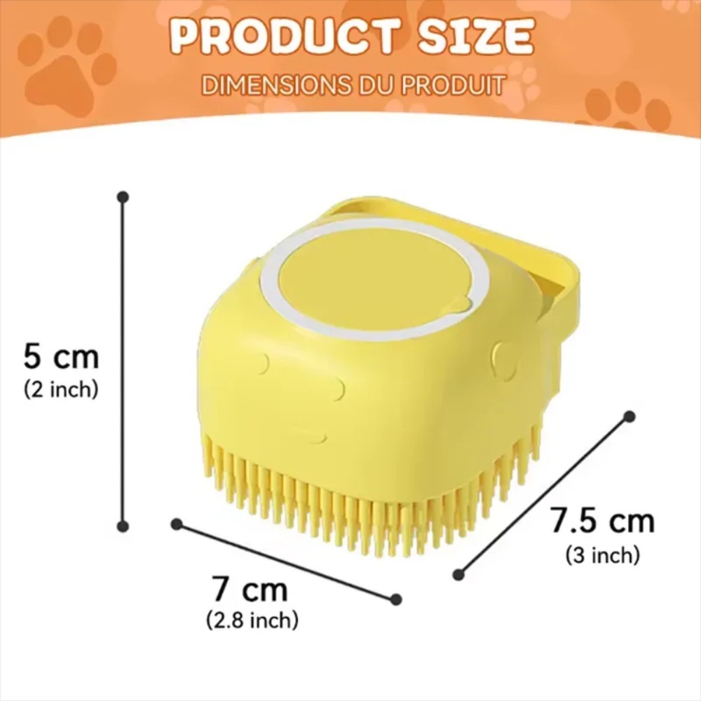 シリコーンバスマッサージブラシ多機能グルーミングツールソフト - Pet Supplies App のレビューと価格