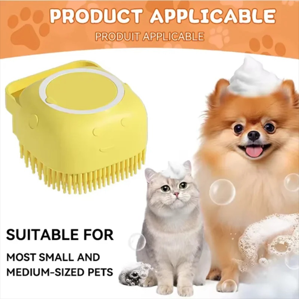 シリコーンバスマッサージブラシ多機能グルーミングツールソフト - Pet Supplies App のレビューと価格