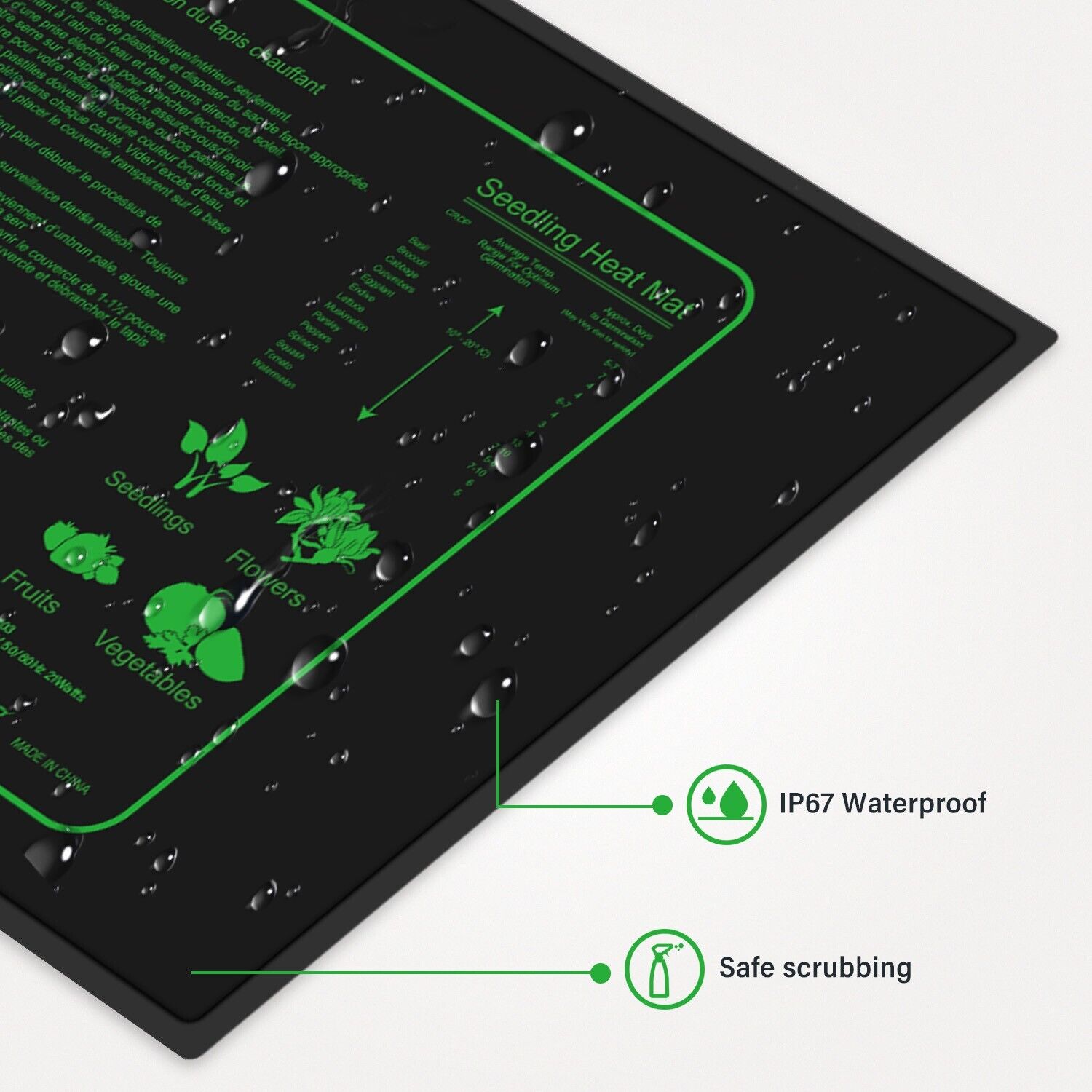 LERWAY 21W 苗床用ヒートマット EUプラグ 室内温 - Reptile Heating Mat のレビューと価格