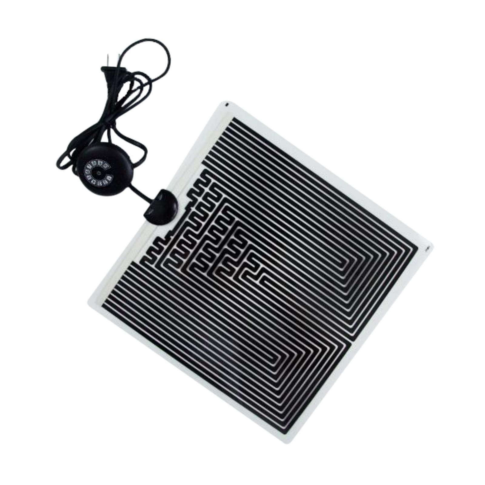 爬虫類加熱パッドポータブル調整可能な温度アンダータンクテラリ - Reptile Heating Mat のレビューと価格