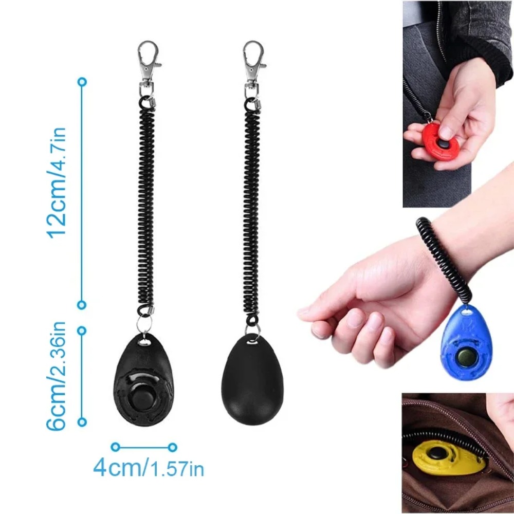 犬の訓練用クリッカー ペット猫犬用クリックトレーナー 猫、子 - Training Clicker Dog のレビューと価格
