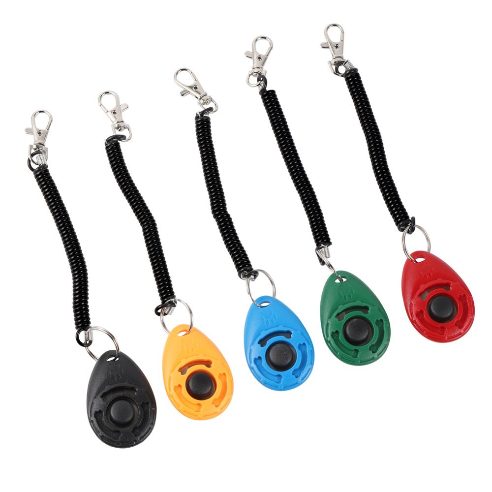 ペット製品ペット猫犬トレーニングクリッカープラスチック新しい - Training Clicker Dog のレビューと価格