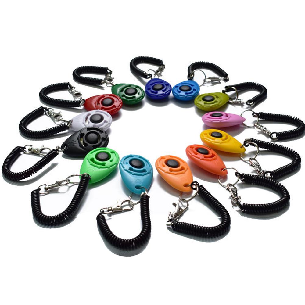 ペット製品ペット猫犬トレーニングクリッカープラスチック新しい - Training Clicker Dog のレビューと価格