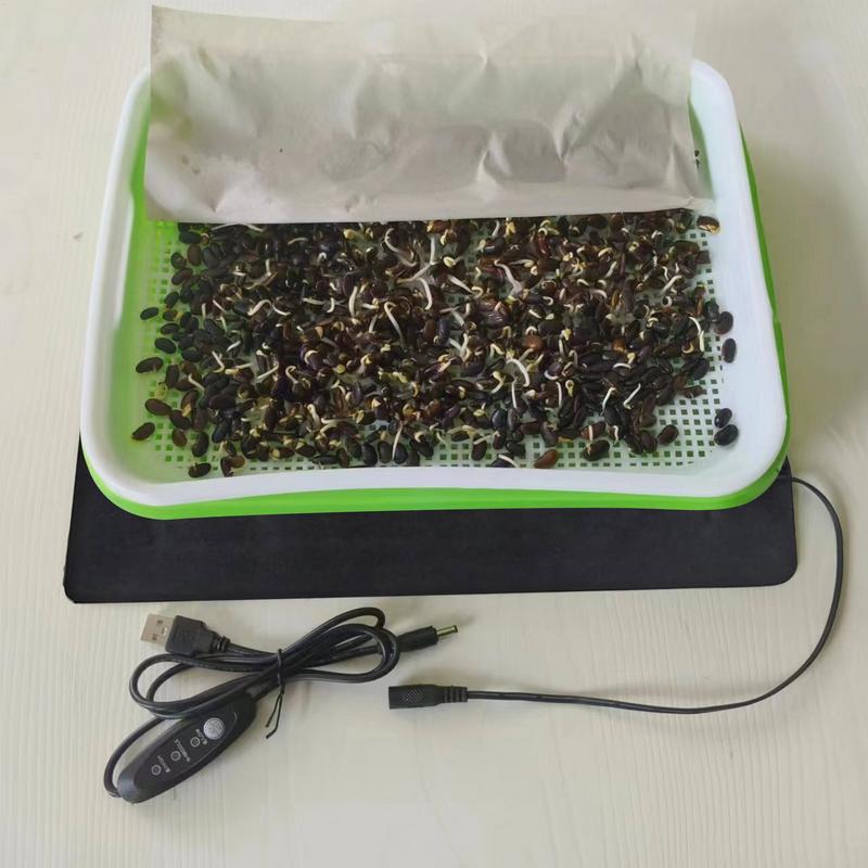 植物保温マット PVCレザー製 室内用USB給電式 水耕栽培 - Reptile Heating Mat のレビューと価格