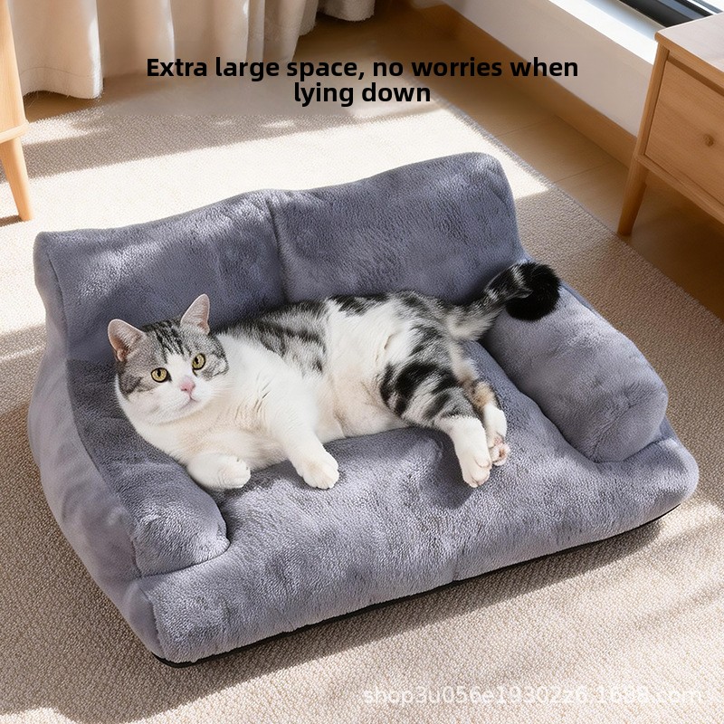 オールシーズン対応の猫用ベッド、猫用ソファ、ペット用犬用ベッ - Pet Supplies Application のレビューと価格