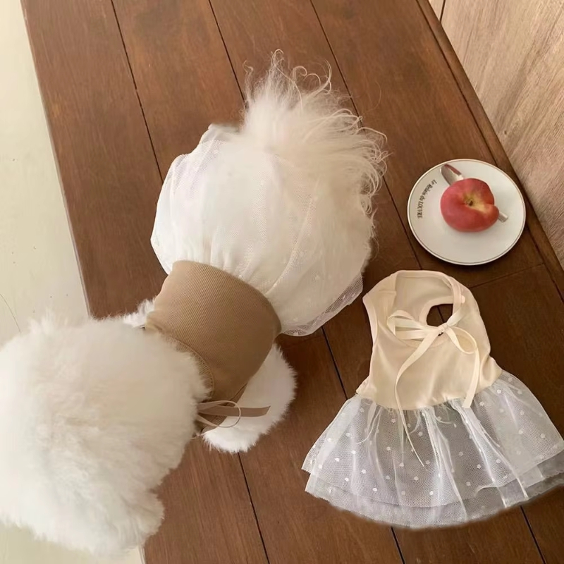 夏の犬服通気性ペット犬スカート小型犬猫チワワヨークススイート - Pet Supplies York のレビューと価格