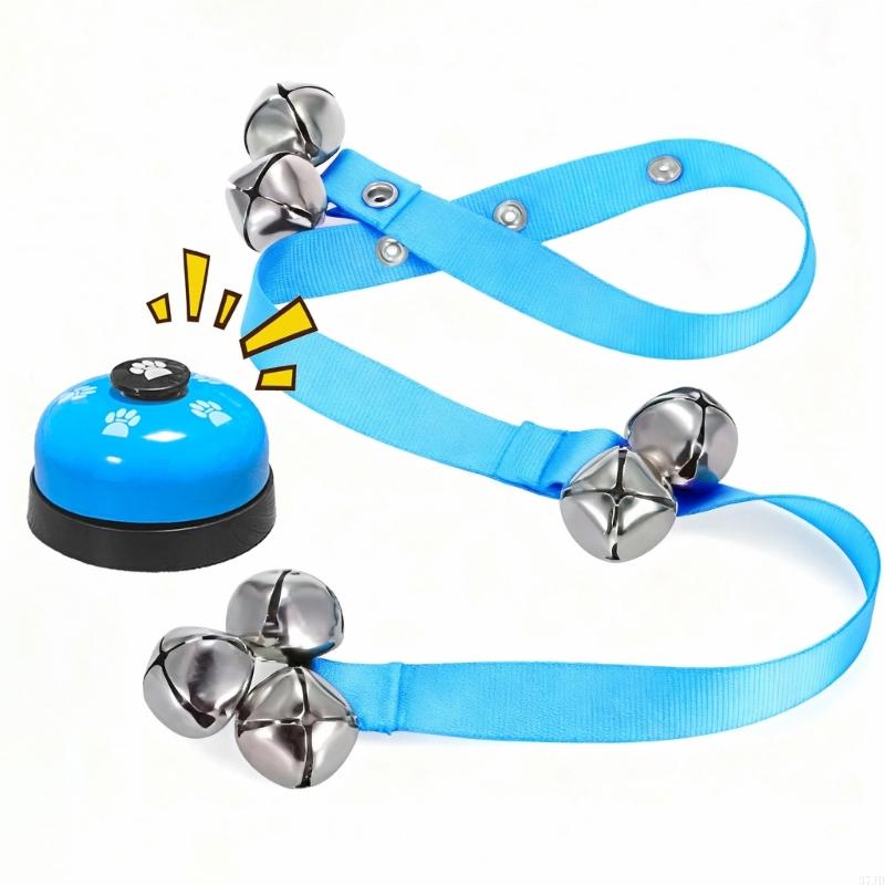 2 個ペットドアベルロープ金属鐘とトレーニングボタン犬のトレ - Training Clicker Dog のレビューと価格