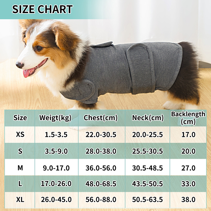 犬用不安軽減ベスト 通気性のあるストレス解消ジャケット 雷対 - Dog Anxiety Vest のレビューと価格