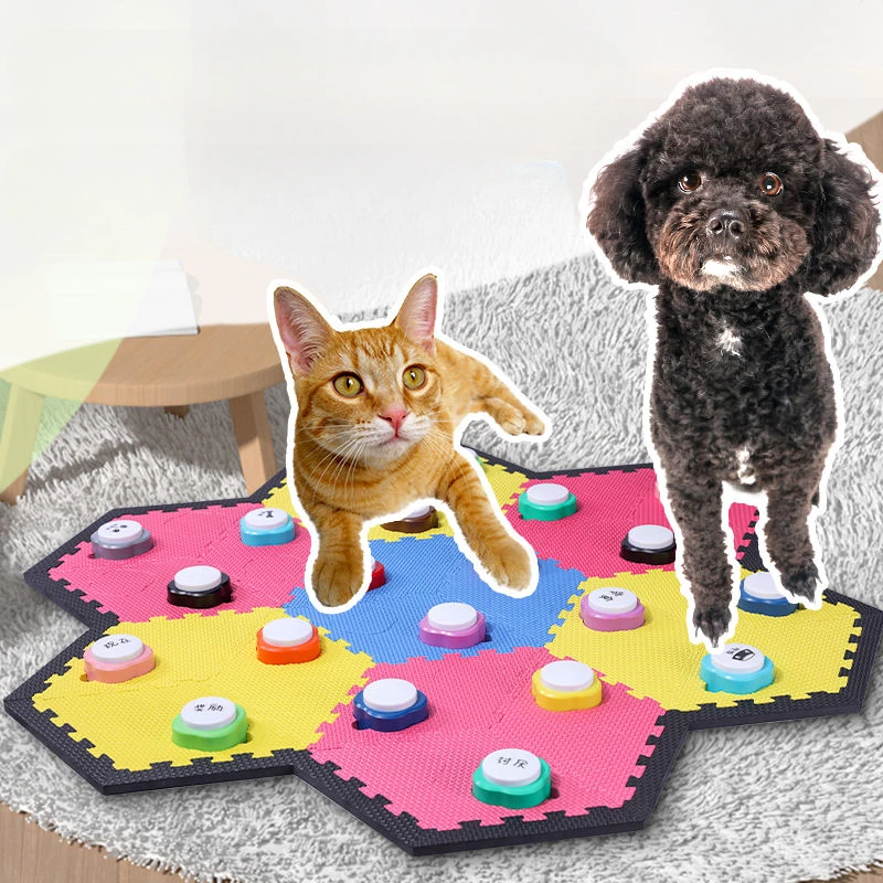 ミニペット録音可能コミュニケーション小型ボタン猫のおもちゃ犬 - Training Clicker Dog のレビューと価格