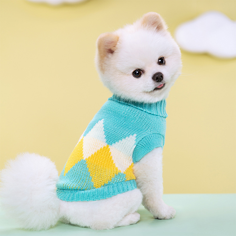 中型犬用ニットセーター小型犬用ヨーク暖かい猫コート冬犬服ペッ - Pet Supplies York のレビューと価格