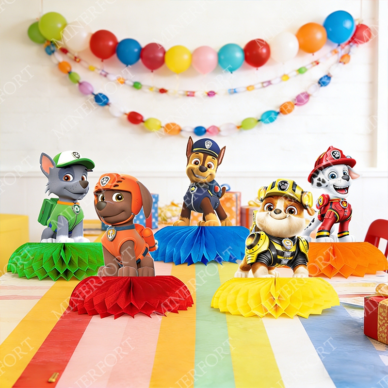 パウ・パトロール テーマ ハニカム アニメ 犬 デスクトップ - Pet Supplies Warehouse のレビューと価格