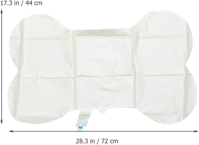 6 個 45 × 75 センチメートル面白い骨の形のホイルバ - Pet Supplies App のレビューと価格
